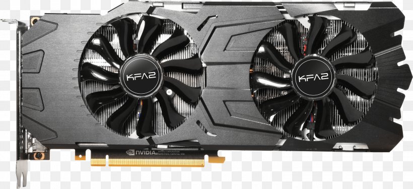 Graphics Cards & Video Adapters NVIDIA GeForce GTX 1080 KFA2 GALAXY Technology, PNG, 3000x1374px, Graphics Cards Video Adapters, Auto Part, Bit, Bus, Computer Component Download Free