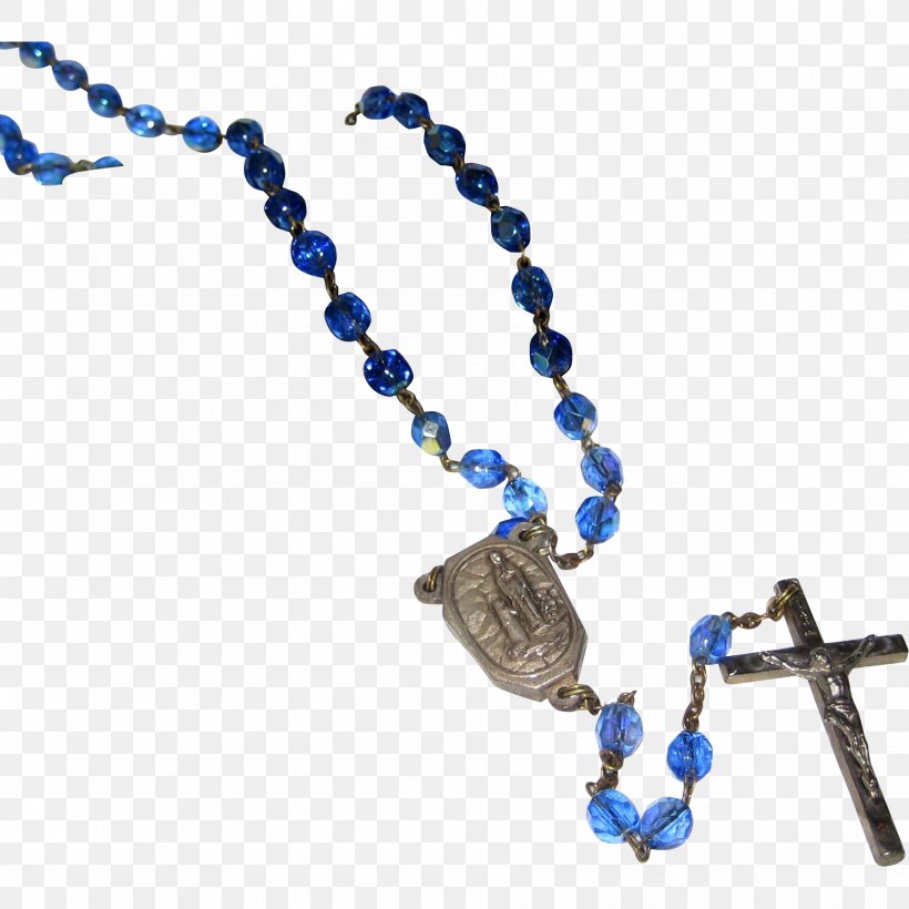 Rosary Lourdes Water Pilgrimage Holy Water Bead, PNG, 1788x1788px, Rosary, Aglass Lourdes, Bead, Blue, Body Jewelry Download Free