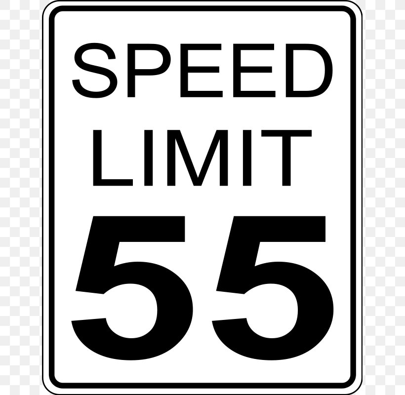 Speed Limit Traffic Sign Clip Art, PNG, 649x800px, Speed Limit, Advisory Speed Limit, Area, Black And White, Brand Download Free