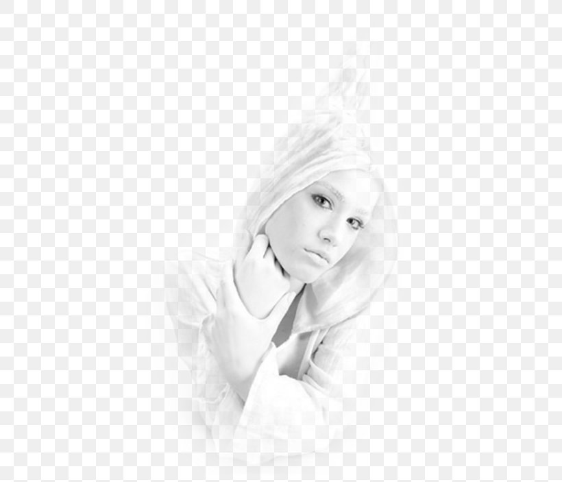 Black And White Photography Woman White On White, PNG, 447x703px, Watercolor, Cartoon, Flower, Frame, Heart Download Free