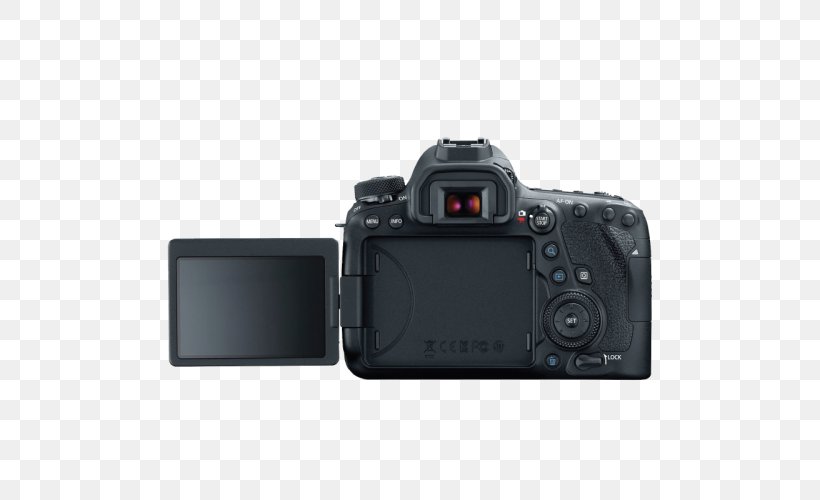 Canon EOS 6D Camera Full-frame Digital SLR, PNG, 500x500px, Canon Eos 6d, Active Pixel Sensor, Camera, Camera Accessory, Camera Lens Download Free