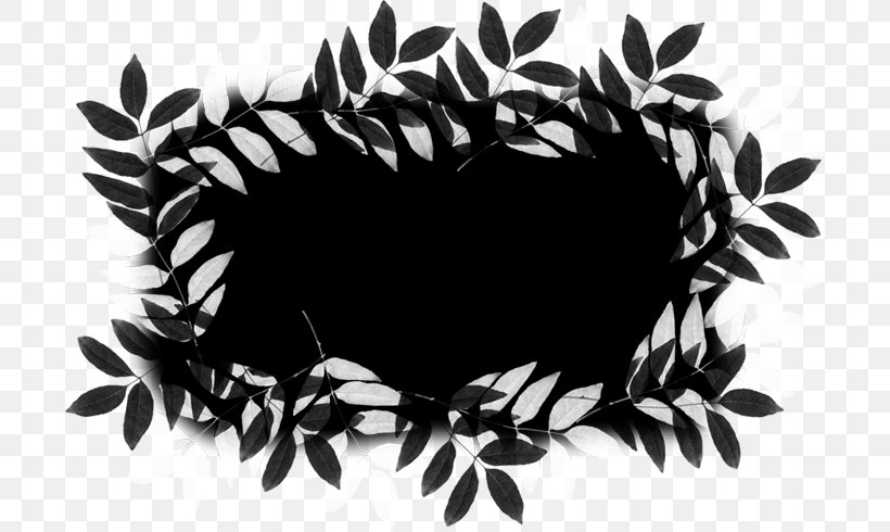 Leaf White Tree Font, PNG, 700x490px, Leaf, Black And White, Monochrome, Monochrome Photography, Plant Download Free
