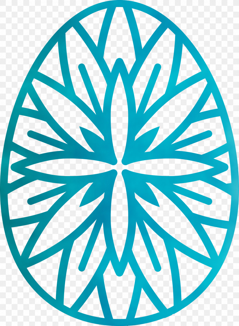 Turquoise Aqua Teal Leaf Pattern, PNG, 2206x3000px, Easter Floral Egg, Aqua, Circle, Easter Day, Leaf Download Free