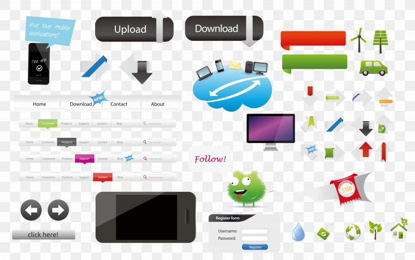 Menu Web Template Icon, PNG, 8528x5361px, Menu, Brand, Button, Communication, Computer Icon Download Free