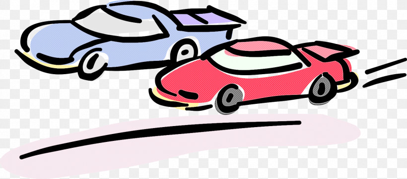 Pink Vehicle Model Car Car Cartoon, PNG, 1583x700px, Pink, Car, Cartoon, Model Car, Vehicle Download Free