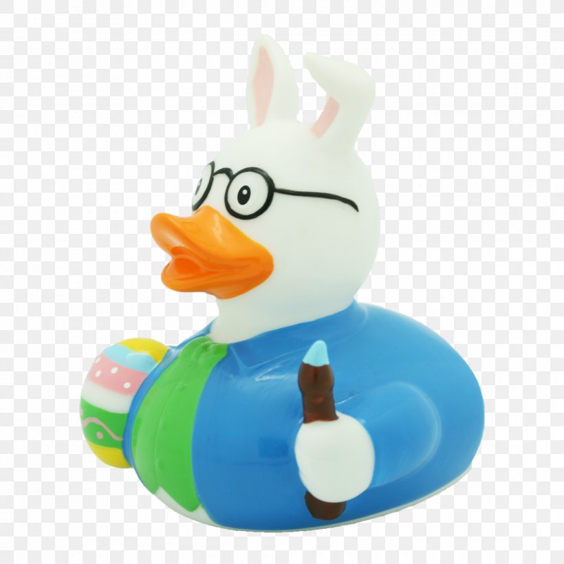 Shop4Ducks Easter Bunny American Pekin Rubber Duck, PNG, 2380x2381px, Duck, American Pekin, Bathtub, Beak, Bird Download Free