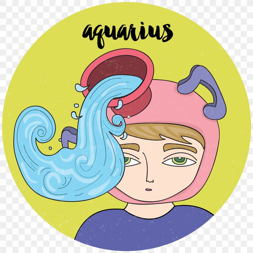 Aquarius Zodiac Astrological Sign Astrology Clip Art, PNG, 1200x1200px, Aquarius, Aries, Art, Astrological Sign, Astrology Download Free