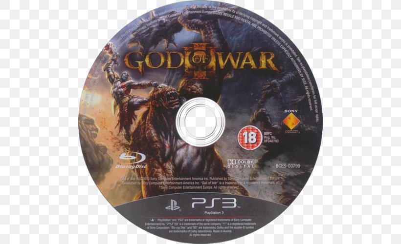 God Of War III God Of War: Ascension Kratos Video Game, PNG, 500x500px, God Of War Iii, Compact Disc, Dvd, Game, God Of War Download Free