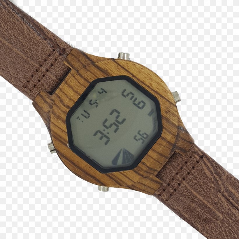 Digital Clock Watch Bands Strap Quartz Clock, PNG, 1024x1024px, Digital Clock, Beige, Brand, Brown, Clothing Accessories Download Free