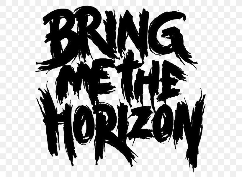 Logo Bring Me The Horizon Image Text Throne, PNG, 600x600px, Logo, Art, Black And White, Brand, Bring Me The Horizon Download Free