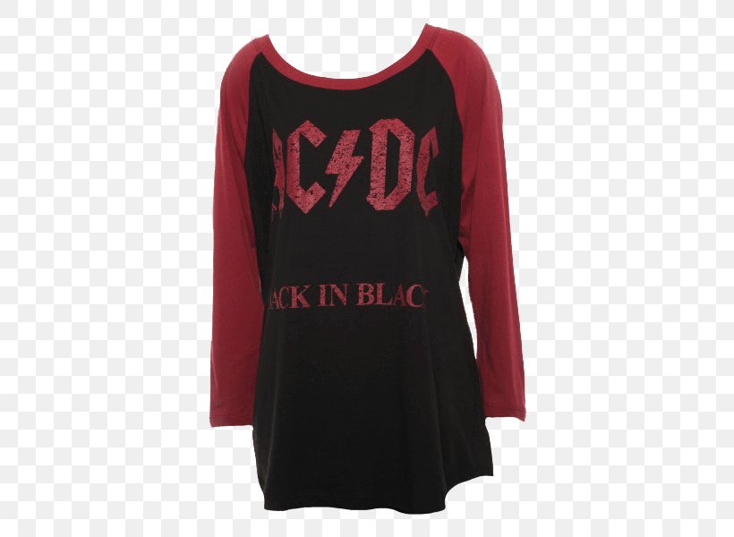 Long-sleeved T-shirt Long-sleeved T-shirt AC/DC Back In Black, PNG, 600x600px, Sleeve, Acdc, Back In Black, Clothing, Long Sleeved T Shirt Download Free
