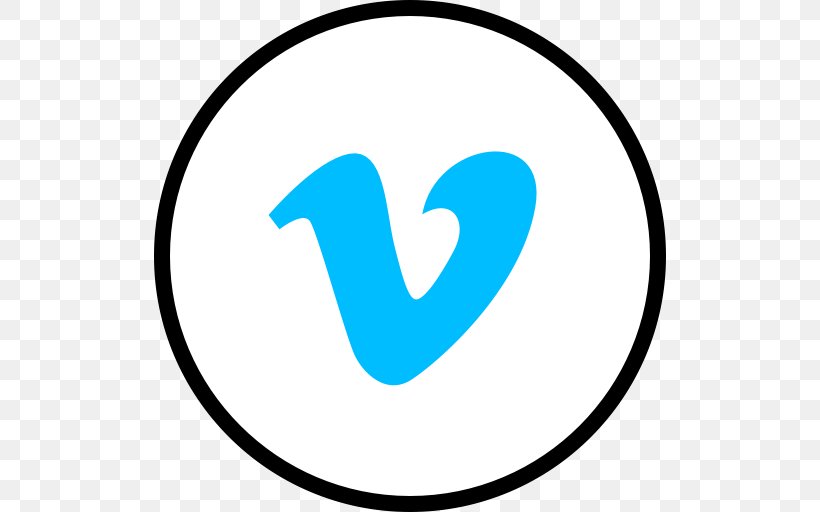 Social Media Clip Art Vimeo Logo, PNG, 512x512px, Social Media, Area, Black And White, Brand, Film Download Free