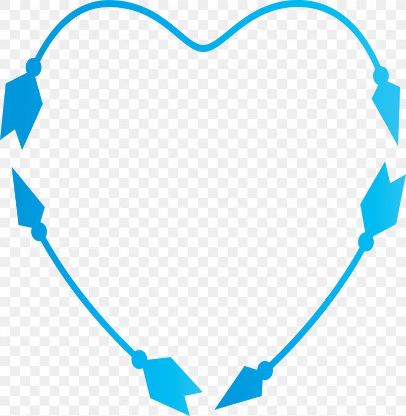 Heart Arrow Cute Hand Drawn Arrow, PNG, 2922x3000px, Heart Arrow, Aqua, Arrow, Azure, Blue Download Free