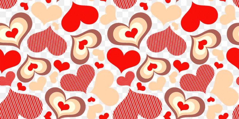 Heart Euclidean Vector, PNG, 1200x600px, Heart, Love, Pattern, Petal, Red Download Free