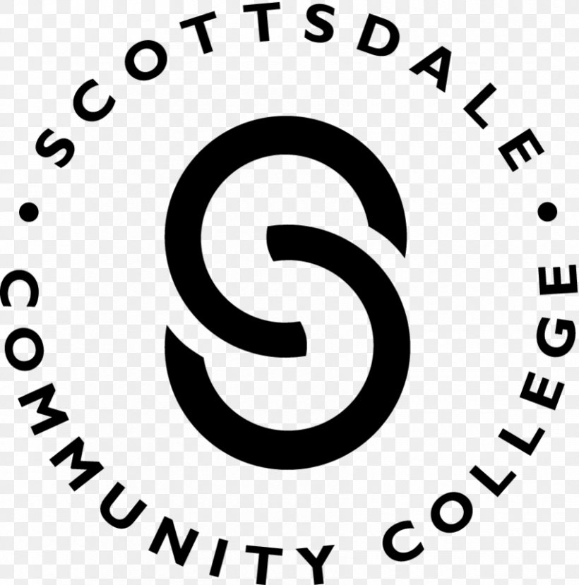 Scottsdale Community College Maricopa County Community College District Triton College, PNG, 850x860px, College, Area, Black, Black And White, Brand Download Free