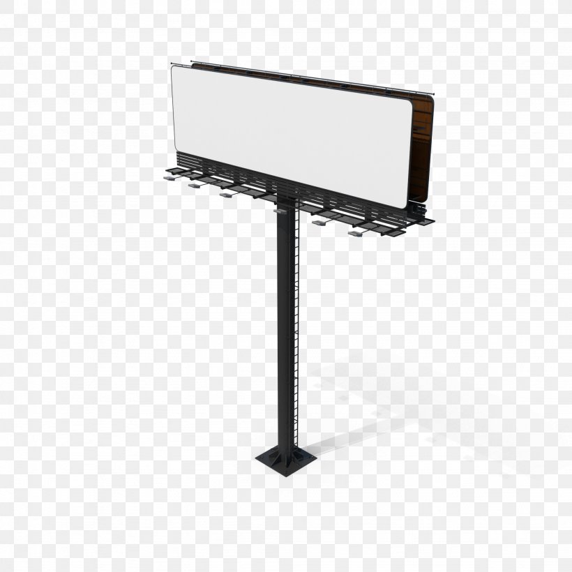 Advertising Billboard Icon, PNG, 2048x2048px, 3d Computer Graphics, Advertising, Billboard, Black And White, Gratis Download Free