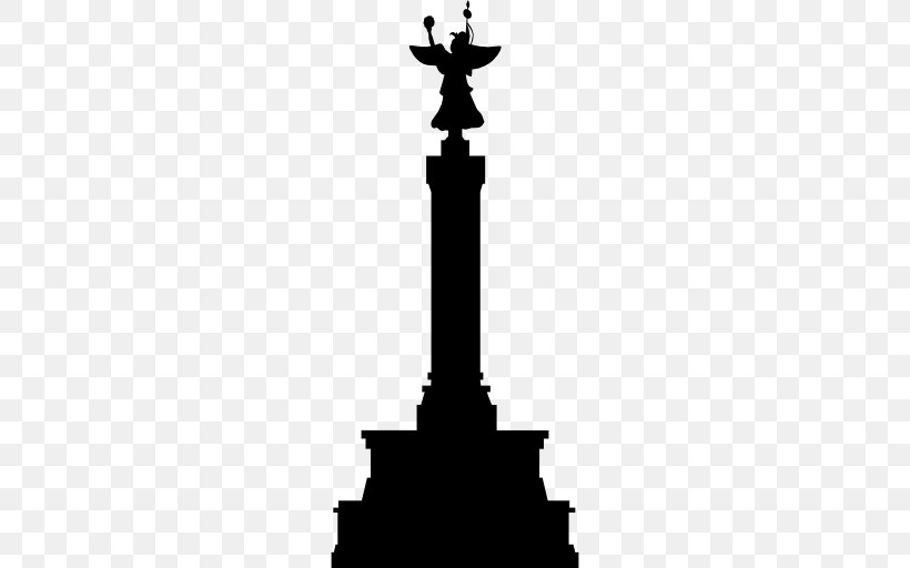 Berlin Victory Column Monument Clip Art, PNG, 512x512px, Berlin Victory Column, Berlin, Black And White, Column, Germany Download Free