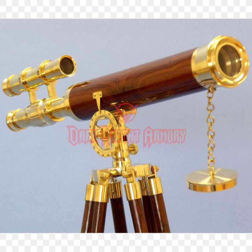 Brass Refracting Telescope Astronomy Wood, PNG, 837x837px, Brass, Astronomy, Copper, Floor, Galileo Galilei Download Free