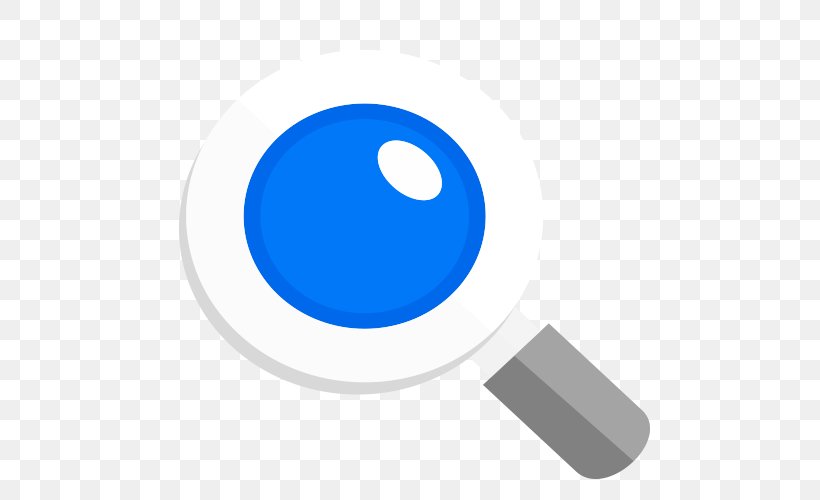 Cartoon Magnifying Glass, PNG, 500x500px, Cartoon, Area, Blue, Brand, Electric Blue Download Free