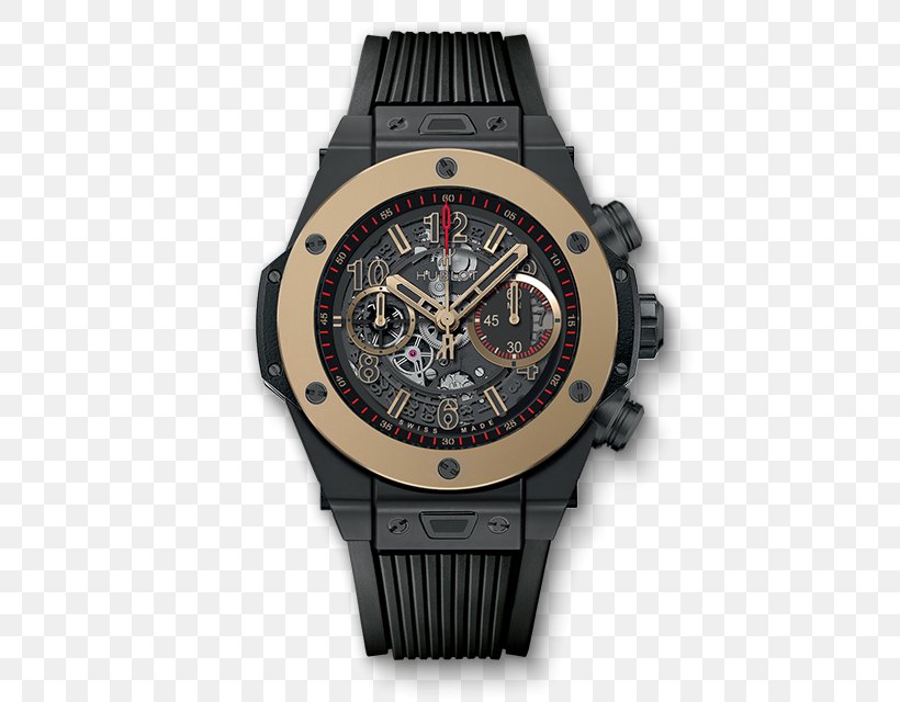 Hublot Chronograph Watch Gold Retail, PNG, 505x640px, Hublot, Automatic Watch, Brand, Chronograph, Colored Gold Download Free