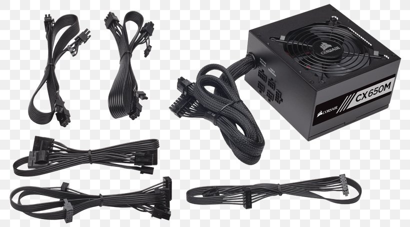 Power Supply Unit 80 Plus Corsair Components ATX Power Converters, PNG, 800x455px, 80 Plus, Power Supply Unit, Ac Adapter, Atx, Computer Download Free