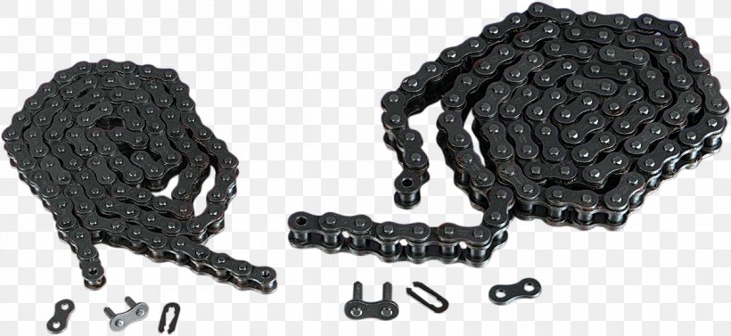 Roller Chain Motorcycle Components Sprocket, PNG, 1200x553px, Roller Chain, Belt, Black And White, Chain, Chain Drive Download Free
