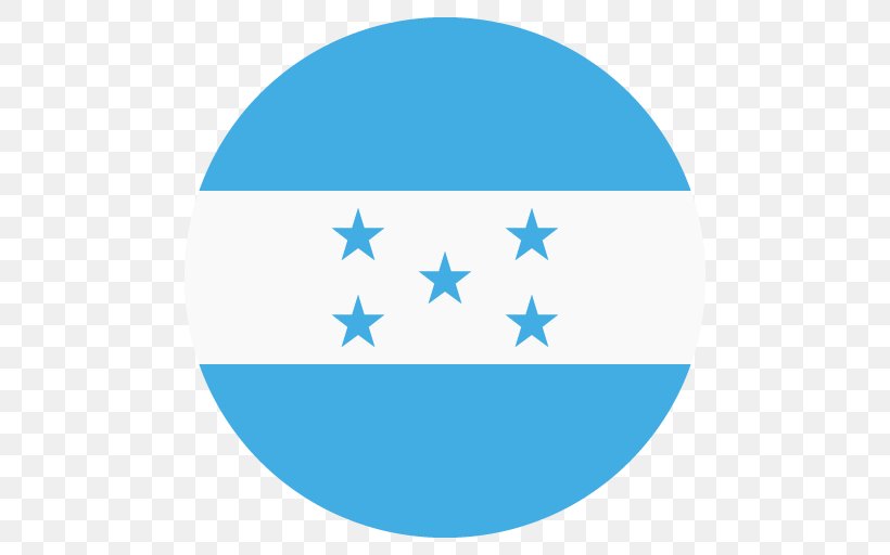 Flag Of Honduras Emoji United States, PNG, 512x512px, Honduras, Area, Blue, Emoji, Emoticon Download Free