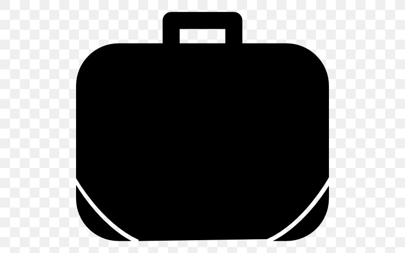 Suitcase Baggage Briefcase, PNG, 512x512px, Suitcase, Bag, Baggage, Black, Black And White Download Free