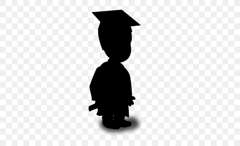 Clip Art Silhouette Square Academic Cap Black M, PNG, 500x500px, Silhouette, Academic Dress, Black M, Diploma, Graduation Download Free