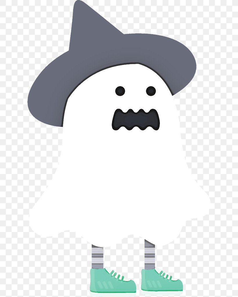 Ghost Halloween, PNG, 632x1024px, Ghost, Cartoon, Costume Hat, Halloween, Hat Download Free