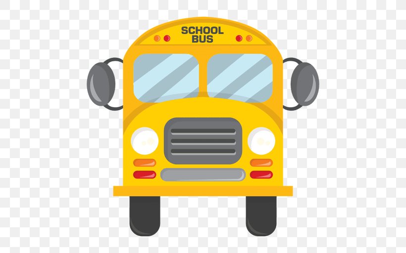 School Bus Yellow, PNG, 512x512px, Bus, Bus Driver, Cartoon, Coach, Hardware Download Free