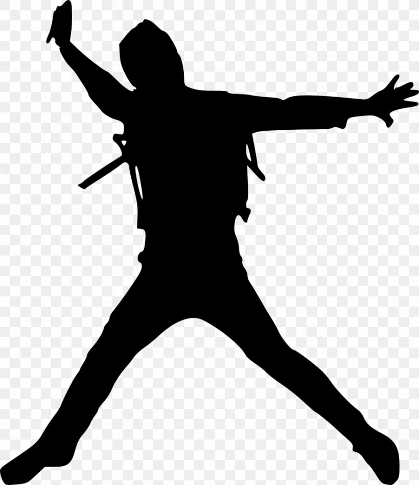 Silhouette Dance Clip Art, PNG, 884x1024px, Silhouette, Arm, Black, Black And White, Dance Download Free