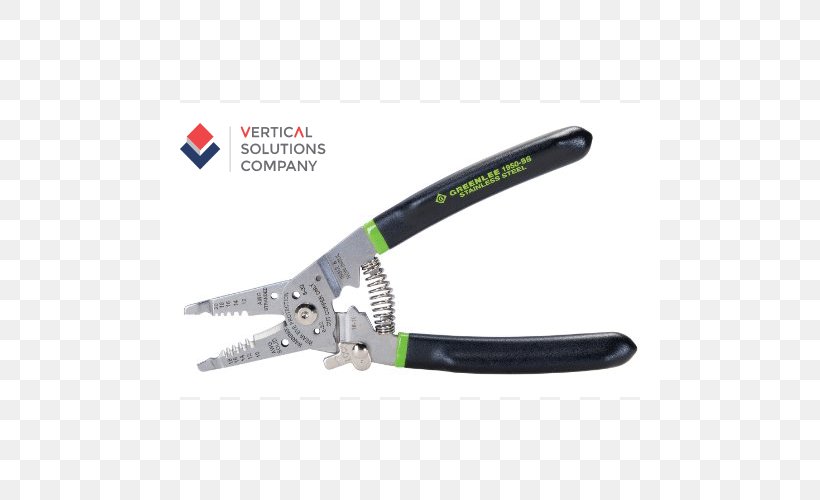 Diagonal Pliers Wire Stripper Crimp Stainless Steel American Wire Gauge, PNG, 500x500px, Diagonal Pliers, American Wire Gauge, Bolt, Crimp, Cutting Tool Download Free