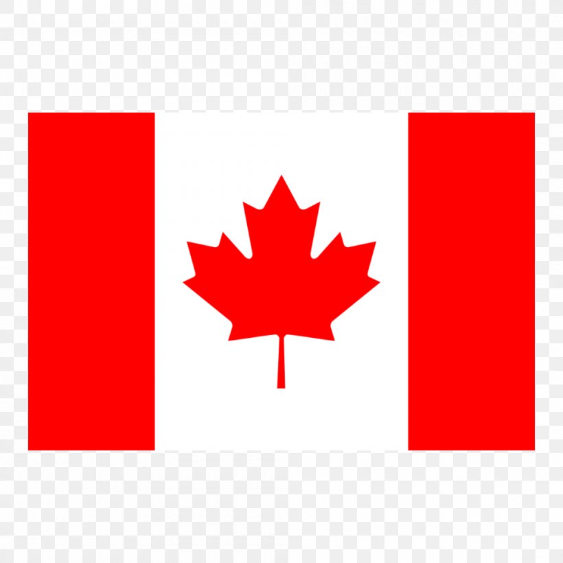 Flag Of Canada Flag Of The United States, PNG, 1000x1000px, Flag Of Canada, Area, Brand, Canada, Flag Download Free