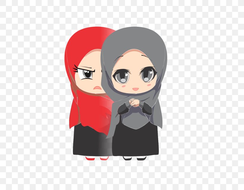 Image Cartoon Vector Graphics Islam, PNG, 640x640px, Cartoon, Animation, Art, Black Hair, Cuteness Download Free