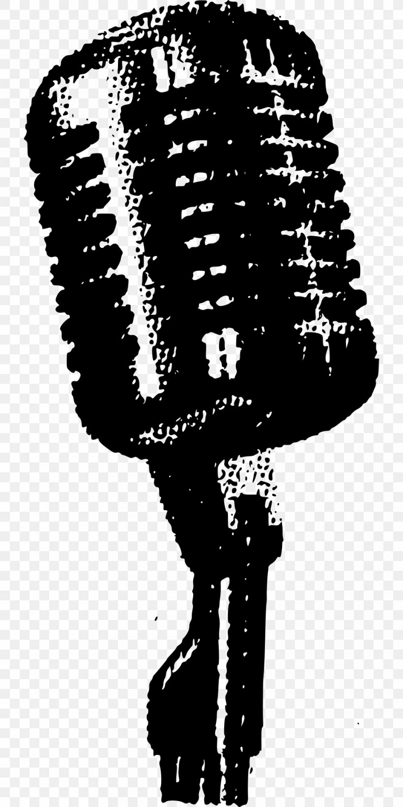 Microphone Halftone Open Mic, PNG, 960x1920px, Watercolor, Cartoon, Flower, Frame, Heart Download Free