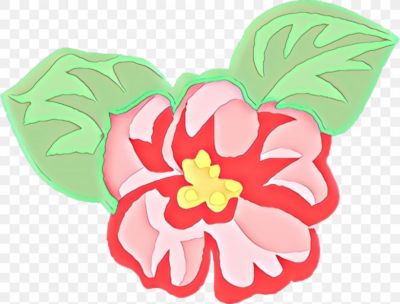 Pink Flower Cartoon, PNG, 946x720px, Floral Design, Cut Flowers, Flower, Herbaceous Plant, Hibiscus Download Free
