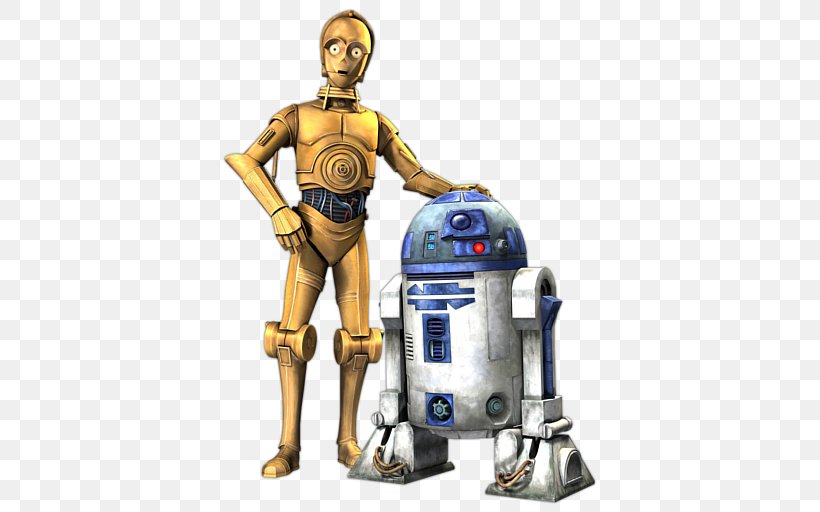 R2-D2 C-3PO Clone Wars Anakin Skywalker Clone Trooper, PNG, 512x512px, Clone Wars, Action Figure, Anakin Skywalker, Anthony Daniels, Clone Trooper Download Free