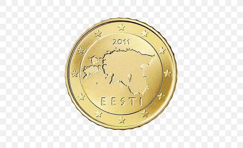 10 Euro Cent Coin Estonia 20 Cent Euro Coin, PNG, 500x500px, 1 Cent Euro Coin, 2 Euro Cent Coin, 2 Euro Coin, 10 Euro Note, 20 Cent Euro Coin Download Free