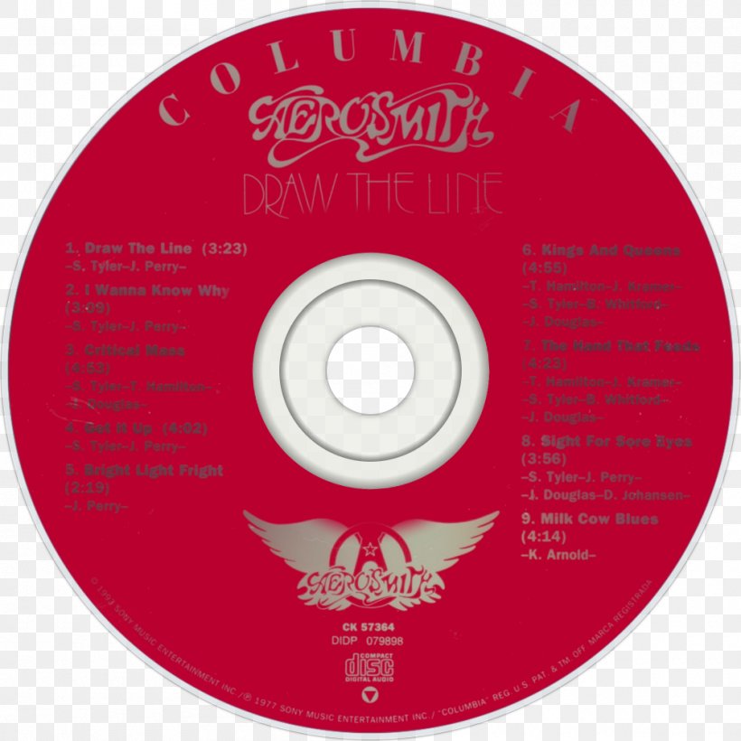 Aerosmith Classics Live I And II Greatest Hits One Way Street Compact Disc, PNG, 1000x1000px, Aerosmith, Blues Rock, Brand, Compact Disc, Draw The Line Download Free