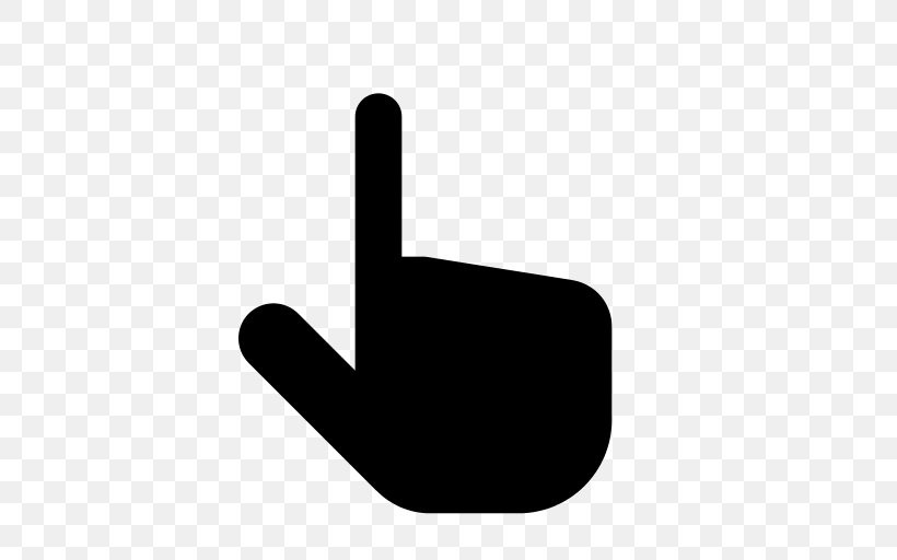 Computer Mouse Pointer Icon Design Cursor, PNG, 512x512px, Computer Mouse, Black, Black And White, Cursor, Finger Download Free