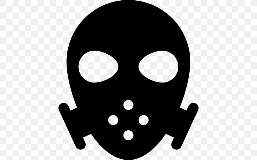 Gas Mask Gas Mask, PNG, 512x512px, Gas, Black And White, Bone, Cdr, Gas Cylinder Download Free
