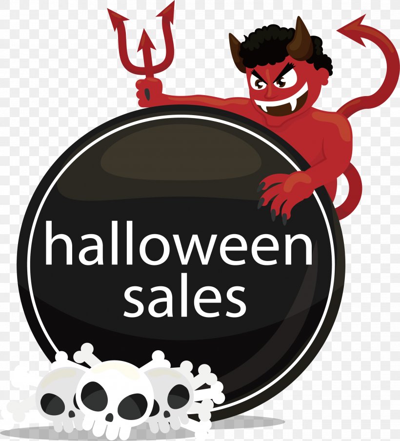 Halloween Sales, PNG, 2682x2960px, Devil, Brand, Demon, Gratis, Halloween Download Free