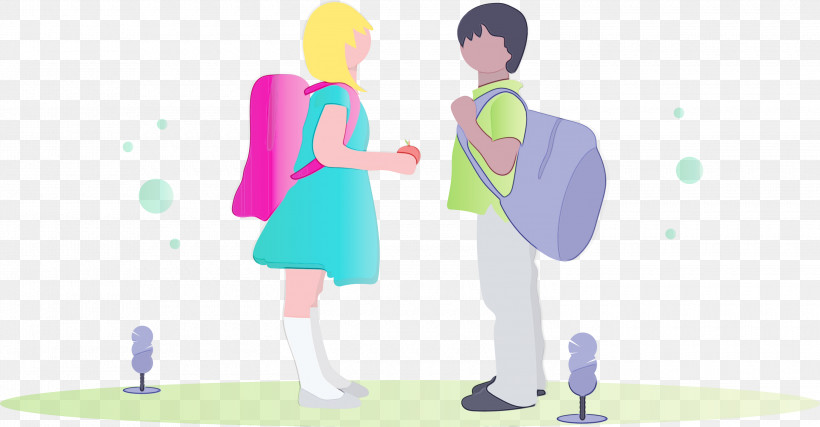 Holding Hands, PNG, 3000x1564px, Back To School, Animation, Boy, Business, Cartoon Download Free