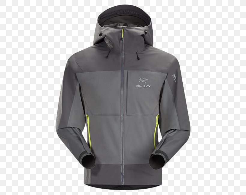 Hoodie Arc'teryx Shell Jacket Top, PNG, 650x650px, Hoodie, Black, Factory Outlet Shop, Hood, Jacket Download Free