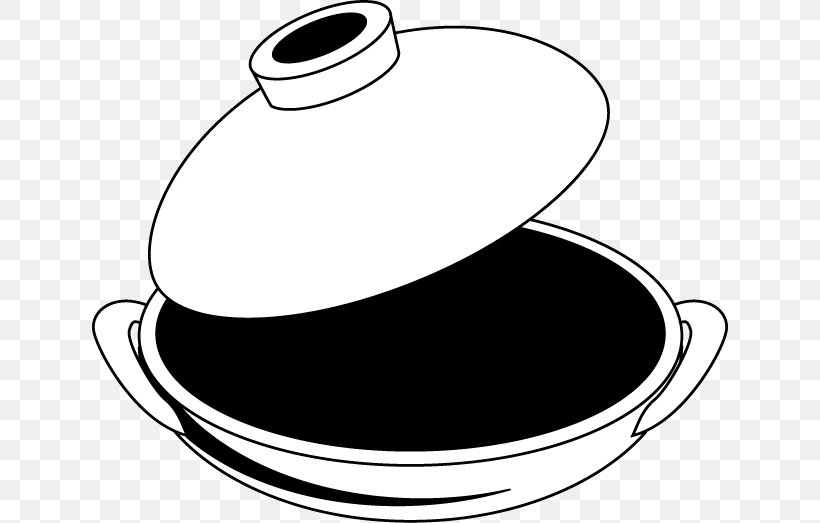 Cookware Food Cooking Clip Art, PNG, 636x523px, Cookware, Artwork, Black And White, Cooking, Cookware And Bakeware Download Free