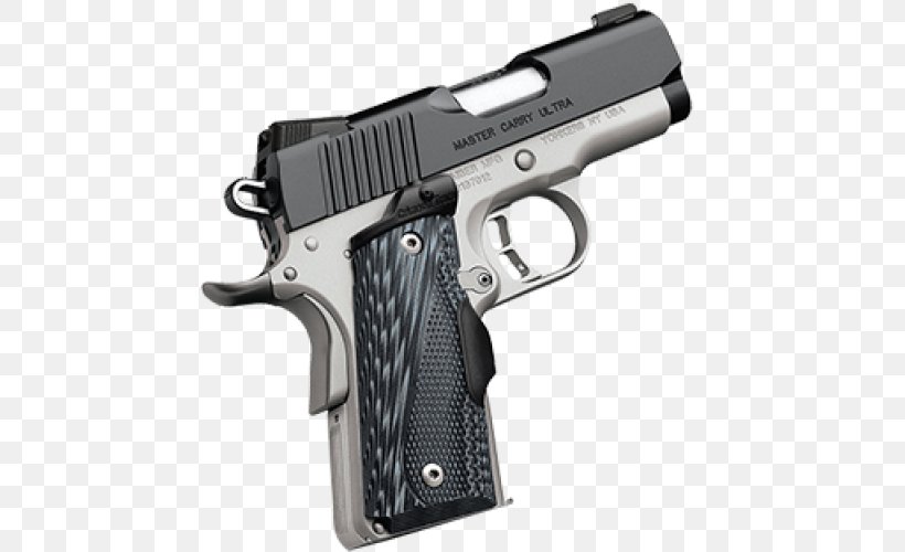 Kimber Manufacturing .45 ACP Automatic Colt Pistol Kimber Custom Firearm, PNG, 500x500px, 45 Acp, 919mm Parabellum, Kimber Manufacturing, Air Gun, Airsoft Download Free