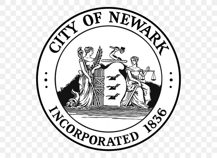 Newark City Logo Organization Company, PNG, 800x600px, Newark, Area, Black And White, Brand, Business Download Free
