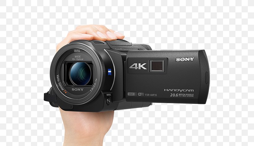 Video Cameras Sony Handycam FDR-AXP35 Sony Corporation Camcorder, PNG, 709x473px, 4k Resolution, Video, Action Camera, Camcorder, Camera Download Free