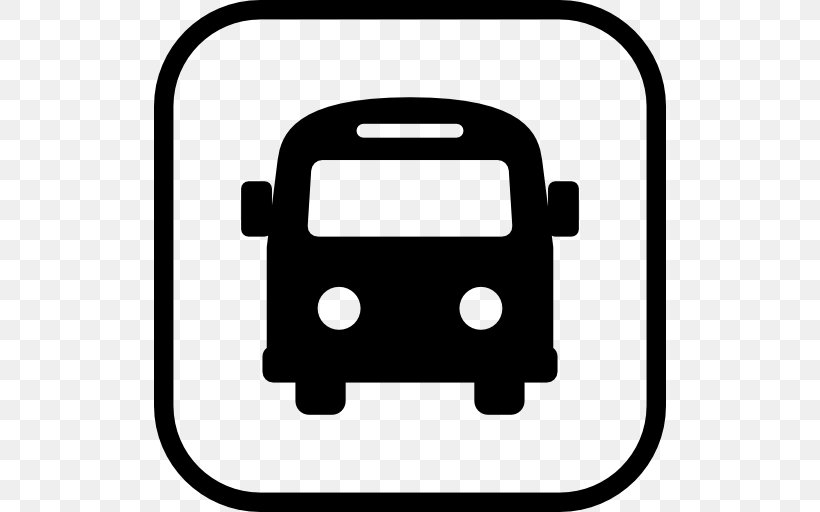 Airport Bus Bus Stop Logo, PNG, 512x512px, Bus, Airport Bus, Area, Black And White, Bus Interchange Download Free